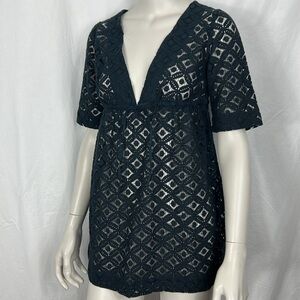 BANANA REPUBLIC peek-a-boo tunic mini dress/cover all. Never worn!